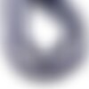 Fil 39cm 31pc env - perles de pierre - lapis lazuli ovales 12x8mm