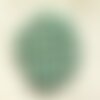 100pc - perles ceramique porcelaine boules 8mm vert turquoise menthe pastel