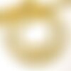 Fil 40cm 80pc env - perles pierre ambre naturelle baltique boules 5mm jaune miel