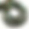 Fil 39cm 46pc env - perles de pierre - turquoise d'afrique boules facettées 8mm
