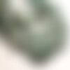 Fil 39cm 50pc env - perles de pierre - turquoise afrique chips gouttes 8-15mm