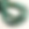 Fil 39cm 32pc env - perles de pierre - turquoise afrique palets 12mm