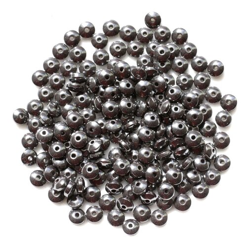 40pc - perles de pierre - hématite rondelles 4x2mm   4558550038319
