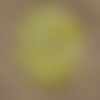 10pc - perles pierre - jade citron blanc jaune boules 6mm - 4558550035189
