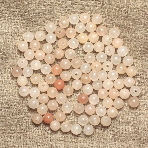 20pc - perles de pierre - aventurine rose boules 4mm   4558550033642