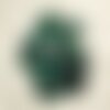4pc - perles pierre - turquoise teintée bleu vert rectangles 16x8mm - 4558550033185
