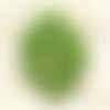 10pc - perles turquoise synthèse tonneaux 14x9mm - vert  4558550031297