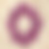 2pc - perles de pierre - jade palets facettés 14mm violet rose mauve - 4558550029942