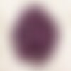 20pc - perles pierre - jade boules 6mm violet prune rose - 4558550029515