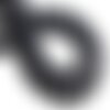 10pc - perles de pierre - onyx noir mat sablé boules 10mm   4558550028396