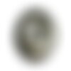 Pendentif pierre semi précieuse - pyrite donut pi 40mm  4558550027412