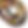 10pc - perles pierre jaspe mokaite boules facettées 6mm   4558550025852