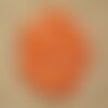 10pc - perles de pierre - jade boules 10mm orange transparent  4558550022127