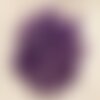 10pc - perles de pierre - jade boules facettées 8mm violet   4558550023285