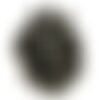 20pc - perles turquoise synthèse boules 8mm noir   4558550022752