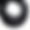 20pc - perles de pierre - jade boules facettées 4mm noir   4558550022424