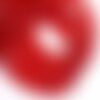 10pc - perles de pierre - jade boules 10mm rouge vif - 4558550022004