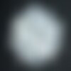 10pc - perles breloques nacre blanche ronds 15mm   4558550021052
