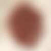 10pc - perles nacre rose cuivre boules 8mm   4558550020871