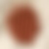 10pc - perles nacre rose orange boules 8mm   4558550020253