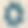2pc - perles de pierre - jade ovales facettés 14x10mm bleu azur - 4558550019998