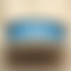 Bobine 70 mètres env - fil métal cablé 0.38mm bleu turquoise azur - 4558550027931