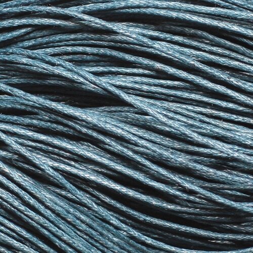 90m - echeveau cordon de coton 1mm bleu   4558550018823