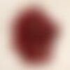 10pc - perles de pierre - jade boules facettées 8mm rouge bordeaux - 4558550017673