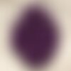 10pc - perles turquoise synthèse boules facettées 8mm violet  4558550016249