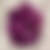 2pc - perles de pierre - jade violette palets 18mm   4558550015570
