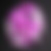 10pc - perles breloques pendentifs nacre gouttes 35mm violet rose fuchsia magenta - 4558550015334