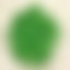 20pc -  perles pierre - jade boules 6mm vert pomme fluo - 4558550014603