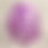 10pc - perles breloques pendentifs nacre donuts cercles 25mm violet rose fuchsia magenta - 4558550014375