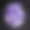 10pc - perles breloques pendentifs nacre ronds palets 11mm violet   4558550014313