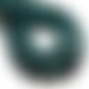 10pc - perles pierre - jade boules 8mm bleu vert paon canard - 4558550013880