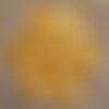 1pc - pendentif pierre semi précieuse - calcite jaune donut 30mm   4558550013064