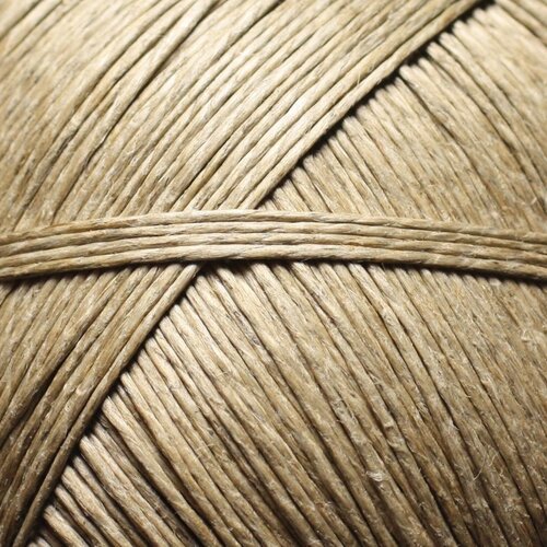 5 mètres - corde cordon fil ficelle lin naturel 0.8-1mm beige ecru - 4558550012364