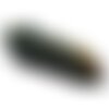 1pc - pendentif pendule egyptien thot gravé pierre 46mm oeil de tigre et faucon - 4558550010322