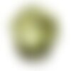 10pc - colliers tours de cou organza et coton vert kaki   4558550010049