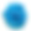 10pc - perles pierre - jade rondelles facettées 8x5mm bleu turquoise azur - 4558550008985
