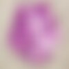 10pc - perles breloques pendentifs nacre coeurs 11mm rose fuchsia violet   4558550008435