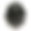 10pc - perles pierre - jade rondelles facettées 8x5mm gris noir - 4558550008121