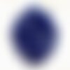 20pc - perles de pierre - jade bleu nuit boules facettées 6mm   4558550007414