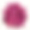 2pc - perles de pierre - jade violet rose ovales facettés 14x10mm   4558550006578