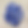 20pc - perles nacre palets 10mm bleu roi - 4558550005069