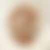 10pc - perles de pierre - pierre de lune multicolore boules 4mm   4558550004321