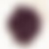 10pc - perles nacre boules 8mm ref c11 violet aubergine   4558550004116