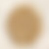 20pc - perles de nacre beige irisée boules 4mm   4558550003584