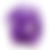 1pc - collier ruban soie teint à la main 85 x 2.5cm violet (ref soie142)   4558550003010