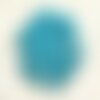 10pc - perles turquoise synthèse boules facettées 8mm bleu turquoise n°1  4558550002365